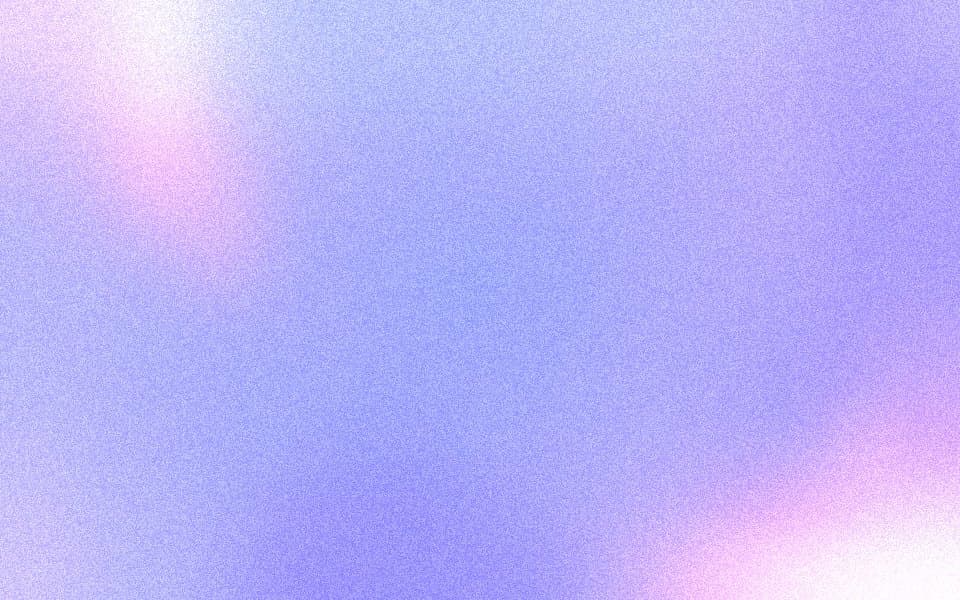 Lavender Haze: lilac, violet and periwinkle mist, blobs style