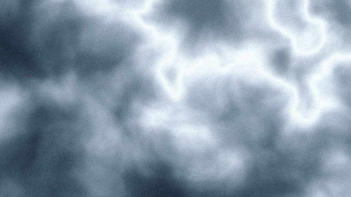 Storm App Store event card background: slate and silver storm front