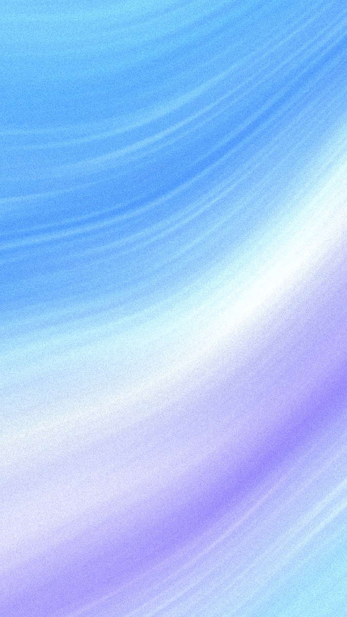 Ice Fiber App Store event details image background: cobalt, sky blue and a white thread of light