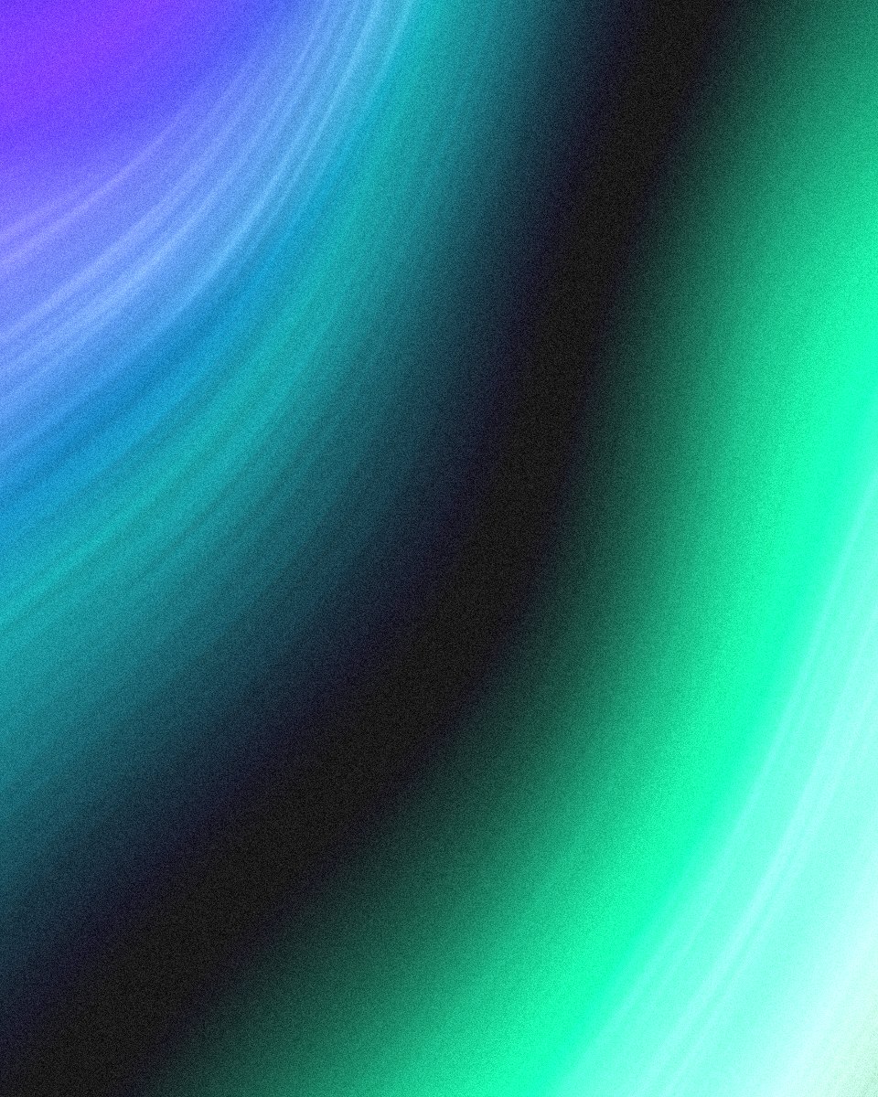 Aurora Instagram post background: emerald, teal and violet light across a night sky