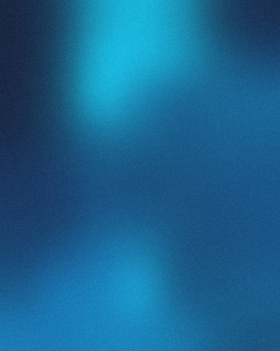 Deep Sea Instagram post background: navy, ocean blue and a teal glow