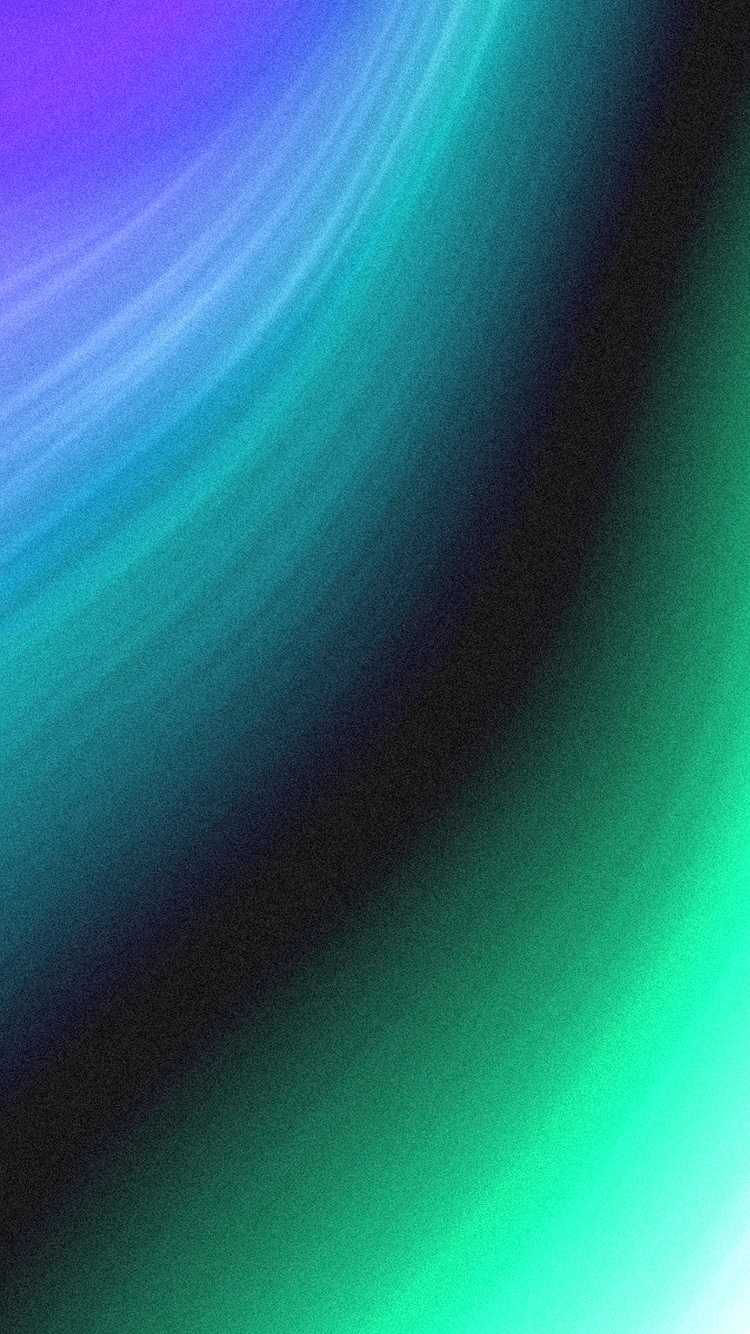 Aurora Instagram story background: emerald, teal and violet light across a night sky