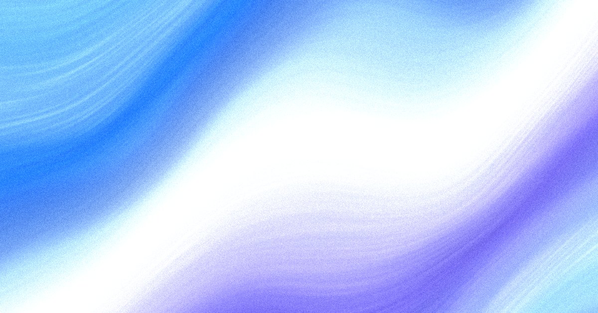 Ice Fiber OG image background: cobalt, sky blue and a white thread of light