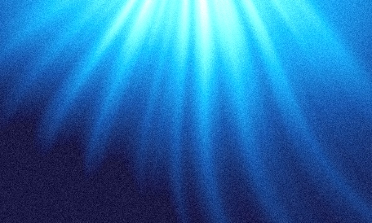 Abyss Product Hunt gallery background: sunlight falling into deep blue water