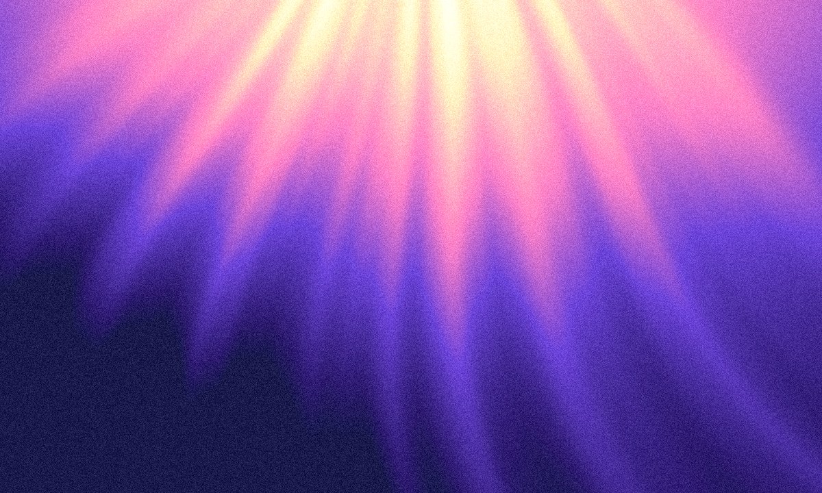Daybreak Product Hunt gallery background: cream and peach light falling through rose into violet