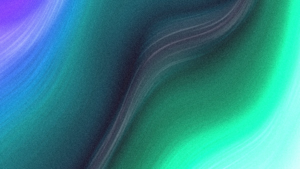 Aurora YouTube banner background: emerald, teal and violet light across a night sky