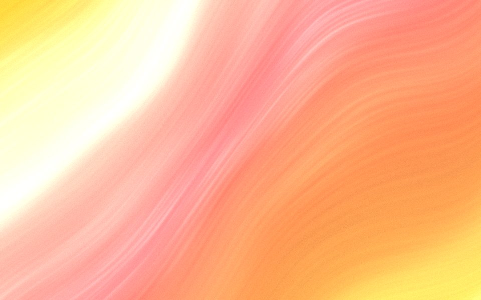 Solar: warm sunrise amber and coral, silk stripe mesh gradient wallpaper