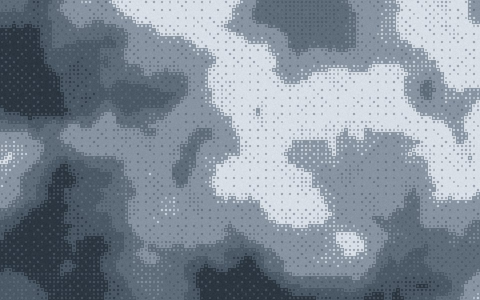 Storm palette as bayer dither