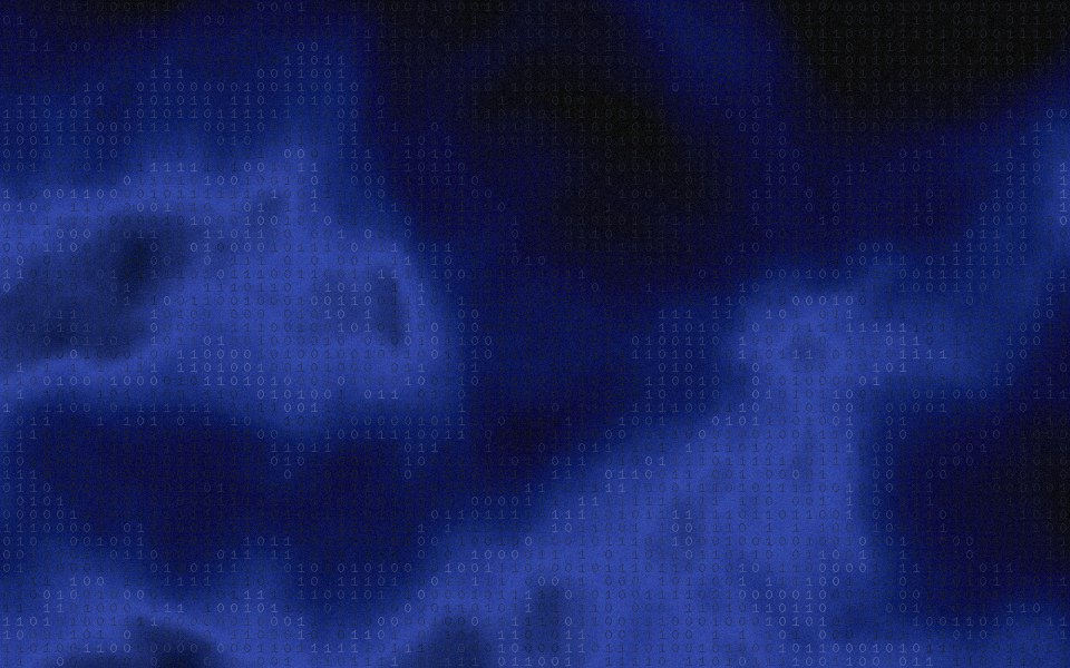 Midnight palette as glyph dither