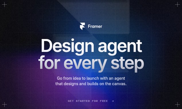 Framer product hunt poster, 1270 by 760