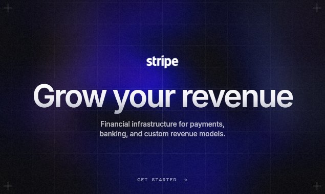 Stripe product hunt poster, 1270 by 760