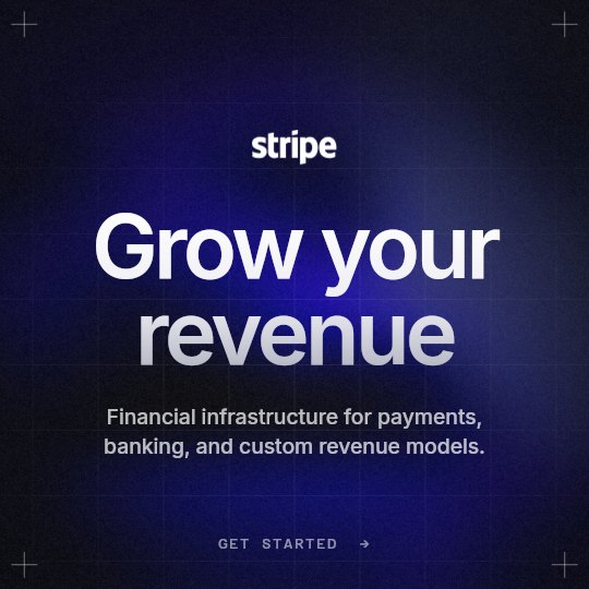 Stripe square post poster, 1080 by 1080