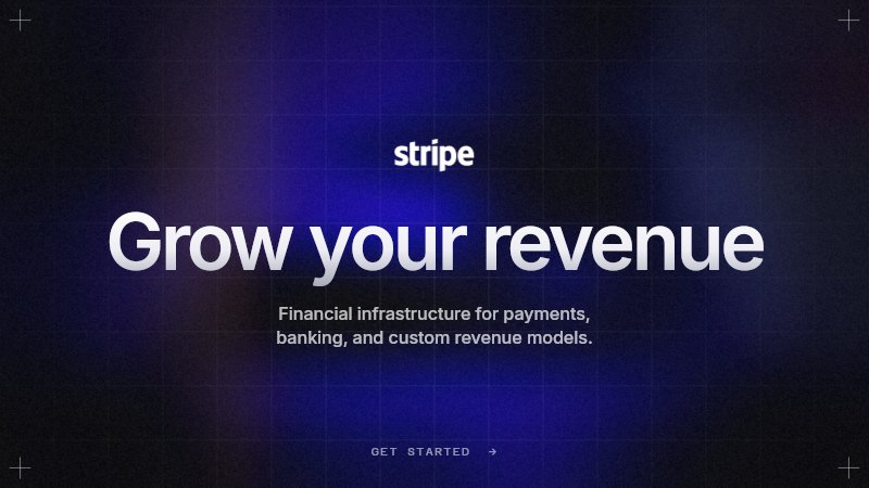 Stripe x post poster, 1600 by 900